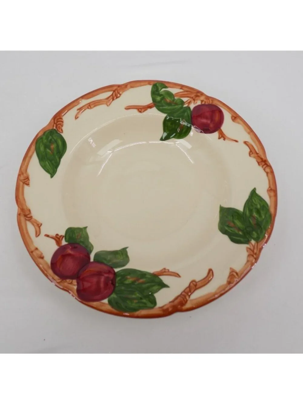 Set of 2 Franciscan Apple Rimmed Soup Bowl 8 1/2